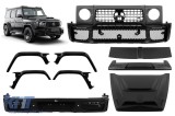 Kit de tuning stil BRBS potrivit pentru Mercedes G-Class W465 dupa 2024 cu elemente cromate, pachet din carbon Performance AutoTuning