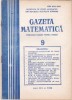 Gazeta Matematica Nr. 9 / 1988 - Culegere Exercitii Matematica