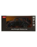 MASINUTA METALICA JEEP WRANGLER RUBICON 4XE NEGRU SCARA 1 LA 24