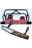 Oglindă spate pentru UTV, oglindă centrală ultraclară de 15" pentru UTV cu cleme de 1.75" și design convex