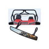 Oglindă spate pentru UTV, oglindă centrală ultraclară de 15" pentru UTV cu cleme de 1.75" și design convex