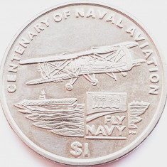 2340 Insulele Virgine Britanice 1 Dollar 2009 Naval Aviation km 382