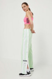 Adidas Originals pantaloni de trening culoarea verde, modelator, IP0626