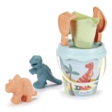ECOIFFIER SET GALEATA DINO CU 2 FORME DE NISIP 17CM