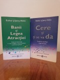 Esther &amp; Jerry Hicks: Banii și Legea Atracției + Cere și Ți Se Va Da - Dezvoltare Personală, 2 Cărți &Icirc;mpreună