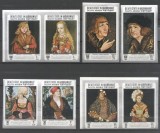 Qu&acute;aiti State Hadhramaut 1967 Paintings Cranach imperf. Mi.147B-154B MNH U.088