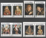 Qu&acute;aiti State Hadhramaut 1967 Paintings Cranach imperf. Mi.147B-154B MNH U.088, Nestampilat