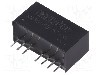 Convertor de tensiune, DC-DC, intrare 4,5...9V DC, iesire 15V DC, putere 3W, AIMTEC - AM3G-0515S-NZ