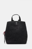 Desigual rucsac DEJAVU SUMY MINI femei, culoarea negru, mic, 25SAKP02