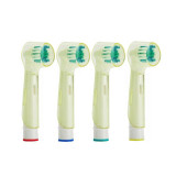 Cumpara ieftin Set capac de protectie pentru periuta de dinti electrica Oral B, 4 buc galben
