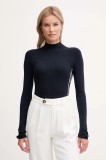 Joop! pulover culoarea bleumarin, light, cu turtleneck, 30048372