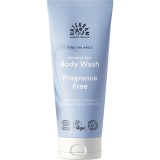 Urtekram Gel de dus pentru piele sensibila, fara parfum, 200ml, Vegan, 100% Origine Naturala, COSMOS ORGANIC