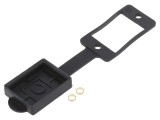 Garnitură Soclu Neagră 29mm Slim