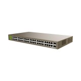 TENDA 48-PORT+ 2 SFP UNMANAGED SWITCH &quot;TEG1050F&quot; (timbru verde 2 lei)