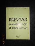 STEFAN COCOS, MIRCEA TOMA - BREVIAR TERMINOLOGIC DE DREPT ROMAN