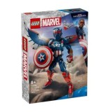 Cumpara ieftin LEGO Super Heroes - Figurina de constructie Capitanul America 76296