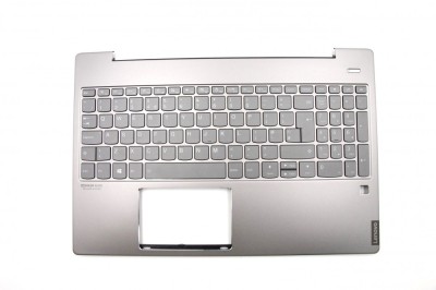 Carcasa superioara cu tastatura palmrest Laptop, Lenovo, IdeaPad S540-15IWL GTX Type 81SW, 5CB0U43638, cu iluminare, layout UK foto
