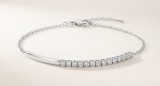 Bratara din Argint 925 ,Tennis Bar Elegance cu Cristale Zirconiu
