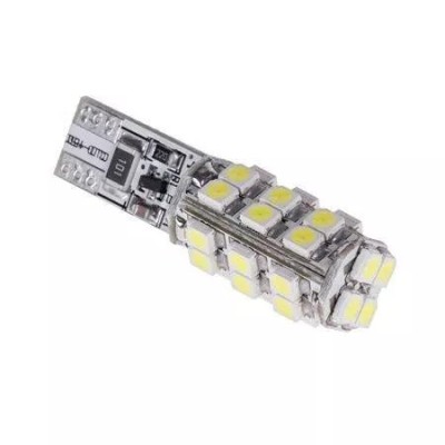Bec auto CANBUS T1 12V 28x3228 SMD alb Vipow foto