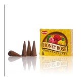 Cumpara ieftin Conuri parfumate - 10 Buc - Honey Rose