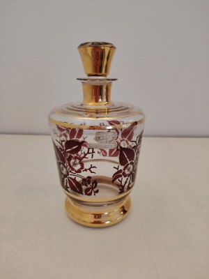 Decantor vintage Laeken Belgia &amp;ndash; cristal foto