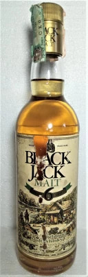 WHISKY BLACK JACK MALT YEARS 6 OLD CL 70 GR 40 ANII 90/2000 IMP. FABBRI ITALY foto