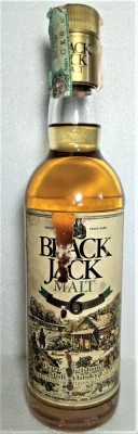 WHISKY BLACK JACK MALT YEARS 6 OLD CL 70 GR 40 ANII 90/2000 IMP. FABBRI ITALY