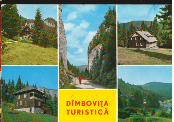 CPI B13420 CARTE POSTALA - DAMBOVITA TURISTICA