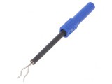 Terminal de Măsurare 1A Albastru 4mm 3m&Omega;