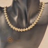 Cumpara ieftin Colier aur 14K placat , Zidul Regal 45 cm