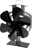 Ventilator Semineu Strend Pro, 6 Pale, Termo-electric, Negru, 306 m&sup3;/h
