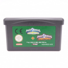Joc Nintendo Gameboy Advance GBA - Power Rangers Time Force + Ninja Storm