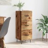 VidaXL Bufet cu sertar Lemn vechi 34 x 34.5 x 90 cm Lemn compozit 881549