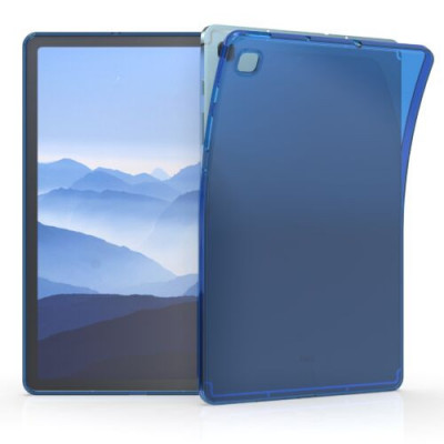 Husa pentru tableta Samsung Galaxy Tab S6 Lite (2022), Kwmobile, Albastru, Silicon, 52241.04 foto