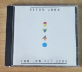 Cumpara ieftin Elton John - Too Low For Zero CD (1983, Germany), Pop