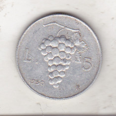 bnk mnd Italia 5 lire 1950