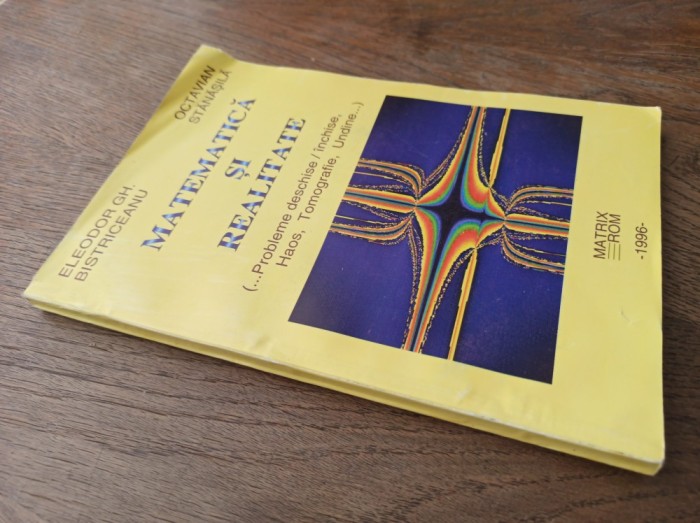MATEMATICA SI REALITATE , 1996 - OCTAVIAN STANASILA * ELEODOR BISTRICEANU