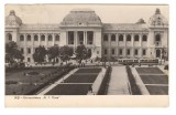 CPIB 24897 CARTE POSTALA - IASI. UNIVERSITATEA "AL.I. CUZA", TRAMVAI, RPR, CIRCULATA, 1961, STAMPILE