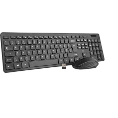 Tastatură+maose fără fir Rii, pentru PC/laptop/Windows/Smart TV,