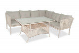 Set mobilier de gradina, Jumilla, Shangai 5, Crem