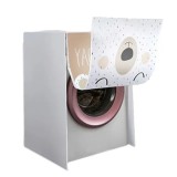 Husa Protectie Masina de Spalat Sunmostar, Plastic, 56x54x86 cm, Multicolor