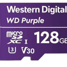 Card de memorie Western Digital WDD128G1P0C Purple Ultra Endurance, MicroSDXC 128GB