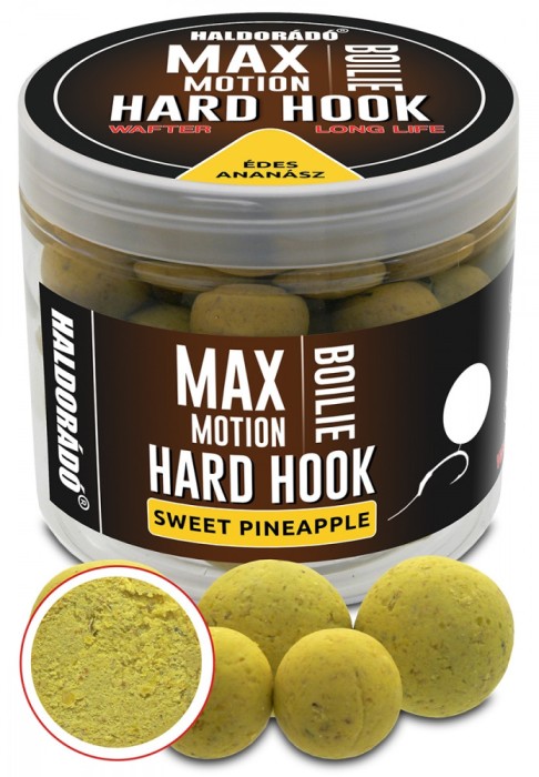 Haldorado - Boilies de carlig MAX MOTION Boilie Hard Hook Wafter 16, 20 mm, 100g - Ananas Dulce