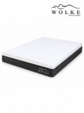 Saltea ortopedica Wolke Memory Basic Gel 180x200x23 cm, husa detasabila cu fermoar, 1 cm spuma memory gel, 6 cm spuma de comfort, 16 cm spuma poliuret