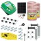 Pachet gard electric complet 5000&nbsp;m, 7,2&nbsp;Joule, cu sistem solar, pentru animale domestice