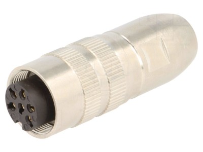 Conector M16 mamă 6 pini, IP68 foto