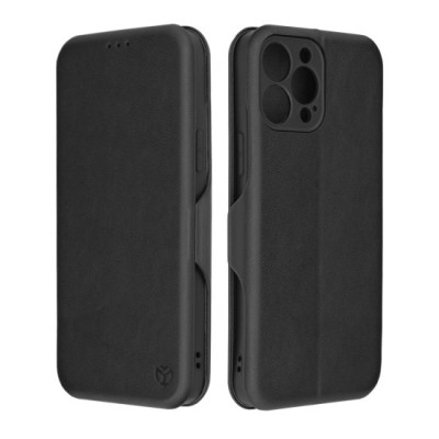 Husa pentru iPhone 13 Pro Max Techsuit Safe Wallet Plus, Black foto