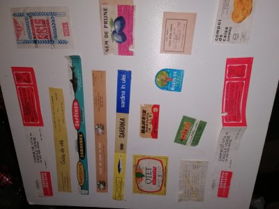 LOT 15 AMBALAJE VECHI ROMANESTI ALIMENTE foto