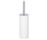 Cumpara ieftin Perie WC cu Suport Wenko Ida, Silicon, 9x37.5cm, Alb - RESIGILAT