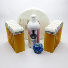 Set 12 Rezerve Ceară cu Miere &ndash; Epilare Naturală și Bl&acirc;ndă